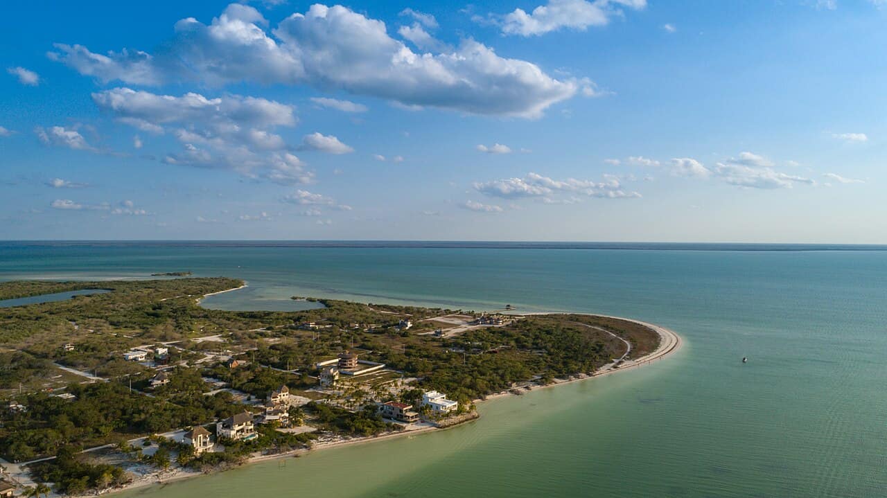 Punta Cocos from above, photographed 2018-04-06
