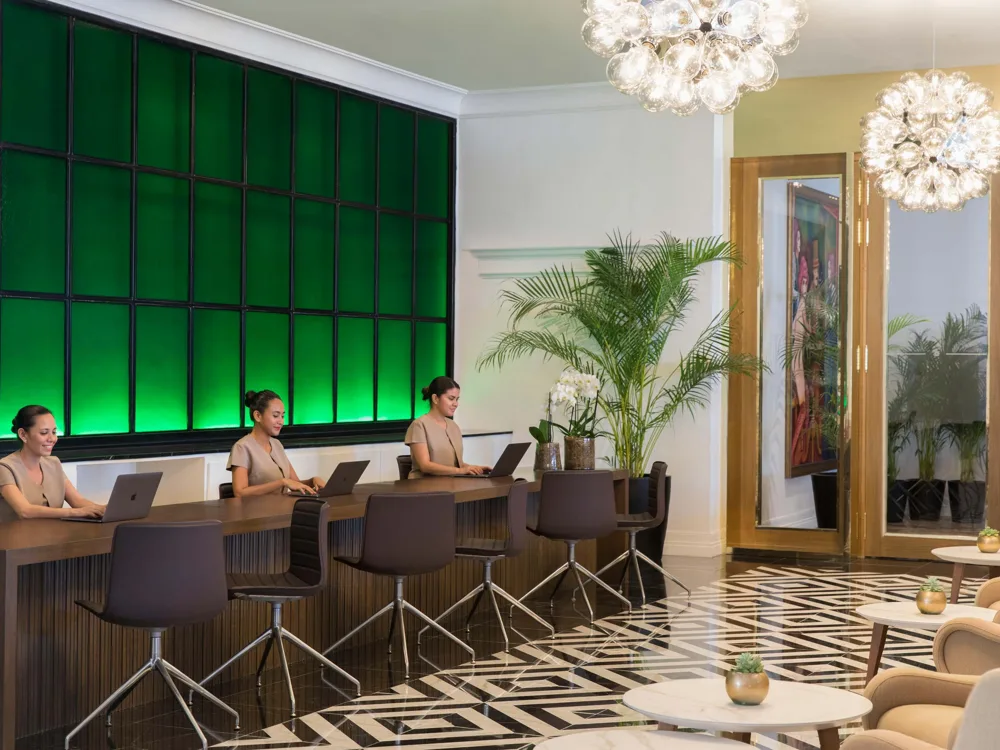 Club reception lounge — Excellence playa mujeres